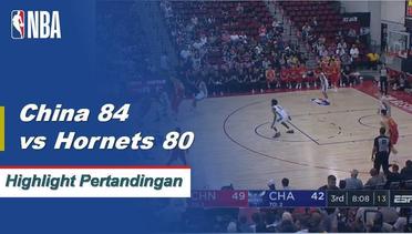 NBA I Cuplikan Pertandingan :  China 84 vs Hornets 80 | Summer League 2019