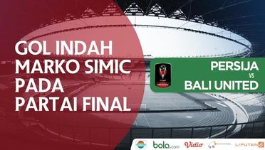 Gol Indah Marko Simic pada Final Piala Presiden 2018