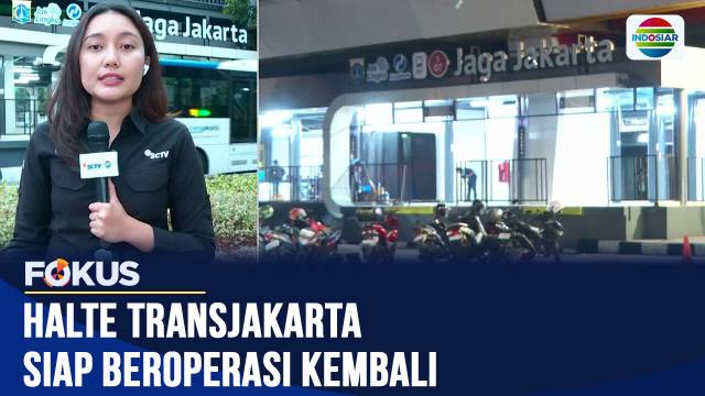 Perbaikan Rampung, Halte Bus Senen Sentral Siap Beroperasi | Fokus