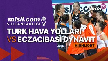 Highlights | Perebutan Tempat Ketiga 1: Turk Hava Yollari vs Eczacibasi Dynavit | Women's Turkish League