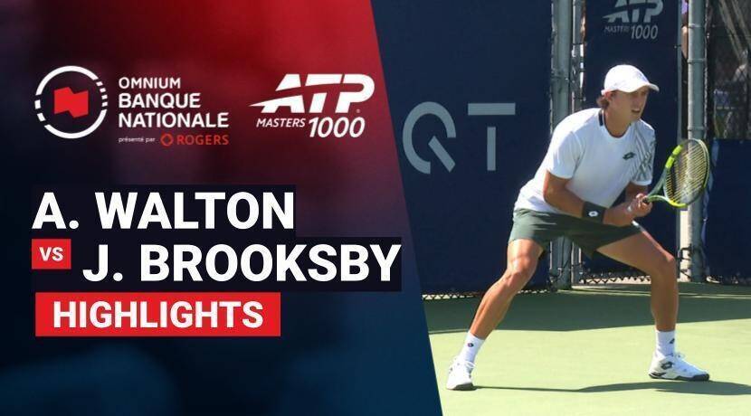 Adam Walton vs Jenson Brooksby - Round 1 (Court 9) | ATP 1000: National Bank Open presented by Rogers 2026