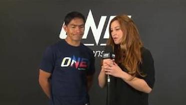 Backstage With Eduard Folayang & Miesha Tate | ONE: FIRE & FURY Interview