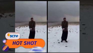 Gempar!! Hujan Salju Turun Lagi di Arab Saudi | Hot Shot