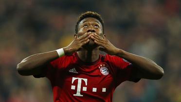 Tendangan Fantastis Bek Bayern Munchen dari Luar Kotak Penalti