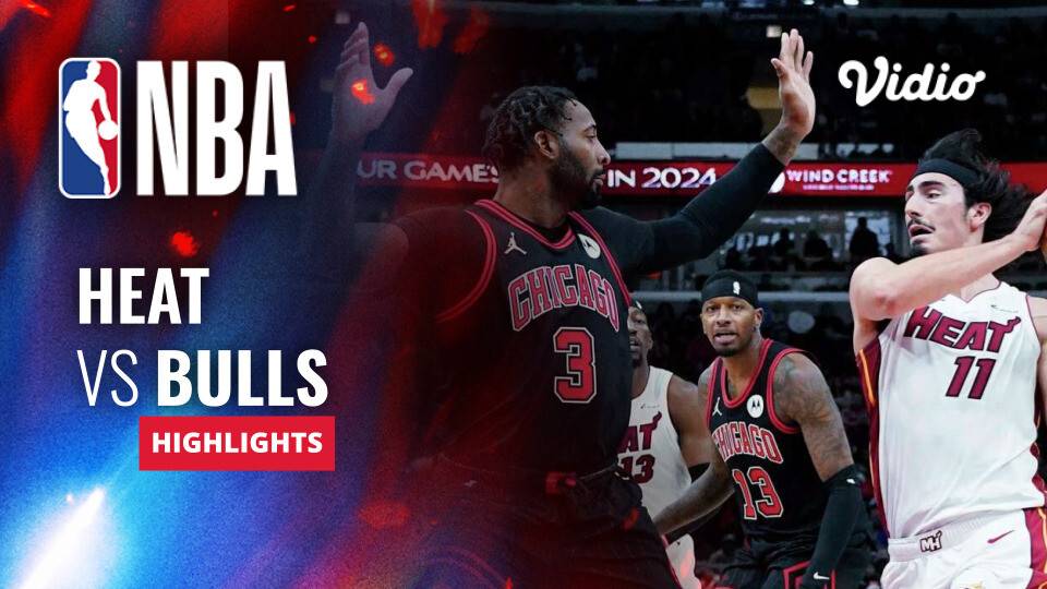 MIAMI HEAT x CHICAGO BULLS - NBA 2023-24 - TEMPORADA REGULAR - Ao Vivo 