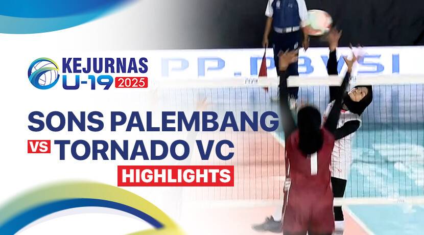 SONS Sumsel vs Tornado VC