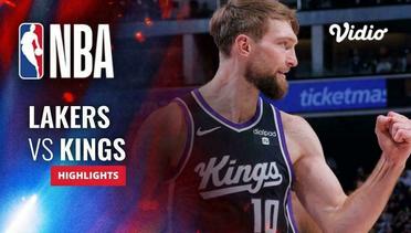 LA Lakers vs Sacramento Kings - Highlights | NBA Regular Season 2023/24
