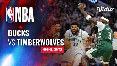 Milwaukee Bucks vs Minnesota Timberwolves - Highlights | NBA Regular Season 2023/24