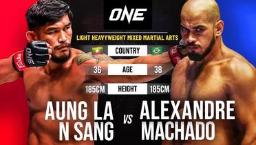 CRAZY ATMOSPHERE! Aung La N Sang vs. "Bebezao" | Full Fight Replay