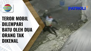 Rekaman CCTV Mobil yang Terparkir di Teras Rumah Dilempari Batu oleh Dua OTK | Patroli