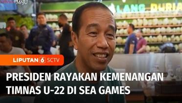 Presiden Jokowi Merayakan Kemenangan Timnas U-22 dalam Sea Games 2023 | Liputan 6