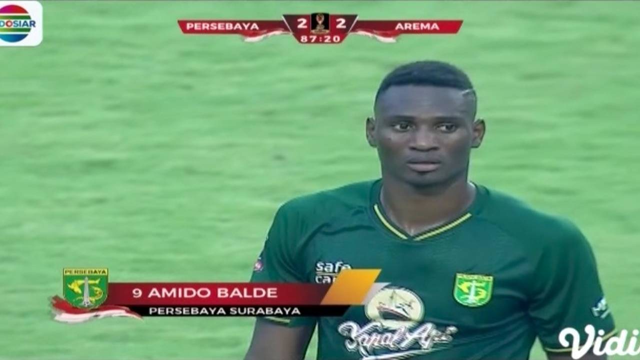 TAK TERPUJI! Tendangan Tanpa Bola Oleh Balde - Pesebaya Harus Diganjar Kartu Kuning - Final Piala Presiden 2019