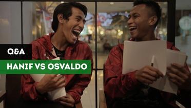 Dua Pemain Timnas Indonesia Uji Kekompakan, Osvaldo Haay Vs Hanif Sjahbandi