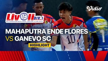 Putra: Mahaputra Ende Flores vs Ganevo SC - Highlights | Livoli Divisi 1 2023