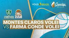 Full Match | Montes Claros Amrica Vlei vs Farma Conde Vlei |  Brazilian Men's Volleyball League 2021/2022