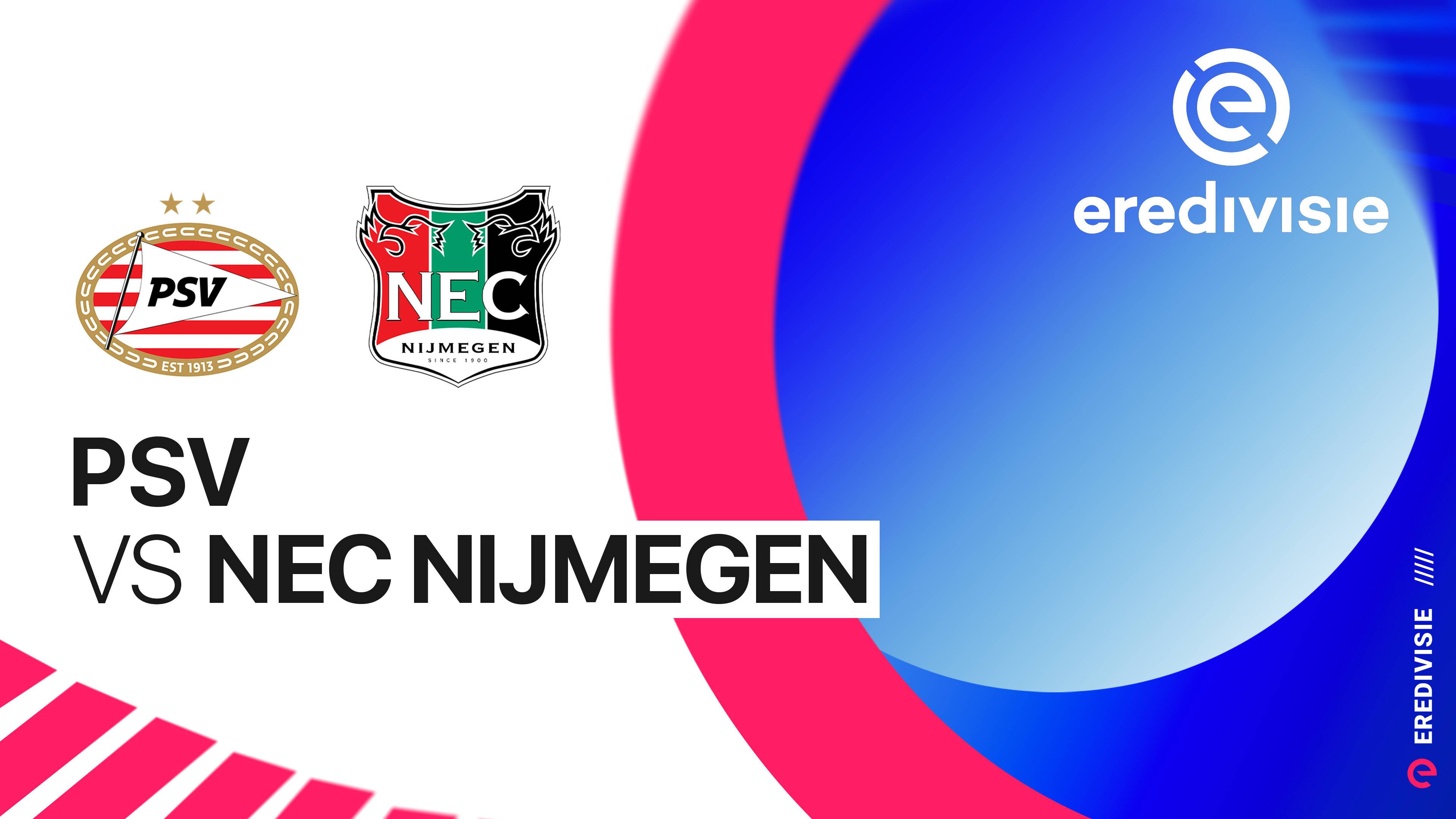 PSV vs NEC Nijmegen