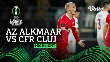 Highlight - AZ Alkmaar vs CFR Cluj | UEFA Europa Conference League 2021/2022