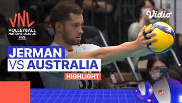 Match Highlights | Jerman vs Australia | Men's Volleyball Nations League 2022