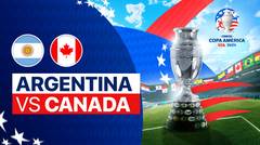 Argentina vs Canada - Full Match | CONMEBOL Copa America USA 2024