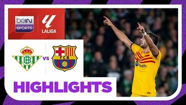 Real Betis vs Barcelona - Highlights | LaLiga Santander 2023/2024