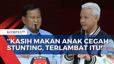 [FULL] Momen Prabowo dan Ganjar Saling Sanggah soal Stunting, Anies Kritik Bansos