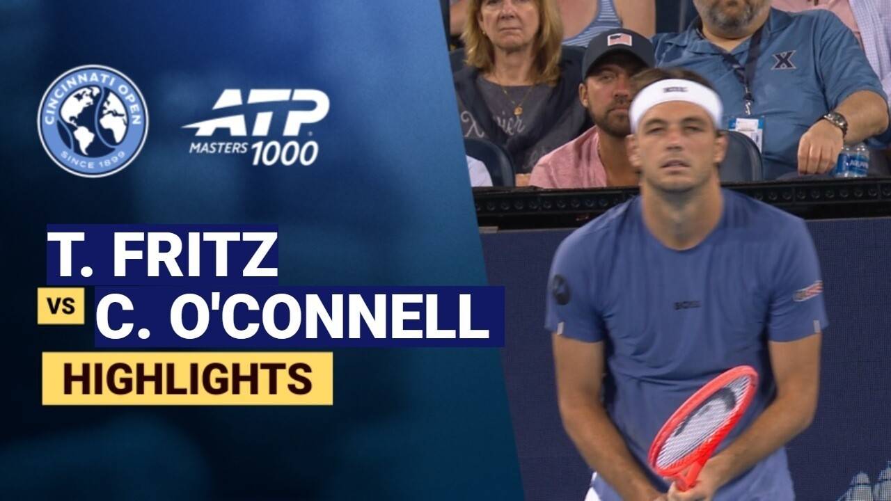 Taylor Fritz vs Christopher O'Connell - Round 4 (P&G Stadium Court) | ATP 1000: Cincinnati Open 2026