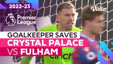 Aksi Penyelamatan Kiper | Crystal Palace vs Fulham | Premier League 2022/23