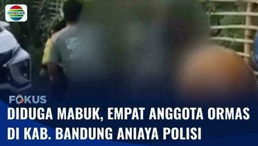 Coba Melerai Perkelahian, Polisi di Kab. Bandung Dikeroyok 4 Oknum Anggota Ormas | Fokus
