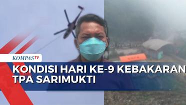 Kebakaran TPA Sarimukti Belum Padam, Hari Terakhir Helikopter Water Bombing Dikerahkan