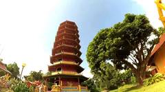Pagoda Simbol Kerukunan Umat Beragama Ada di Kota Tomohon, Sulawesi Utara | Langit Produksi Manado | 085340014480