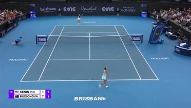 Sofia Kenin vs Arina Rodionova - Highlights | WTA Brisbane International 2024