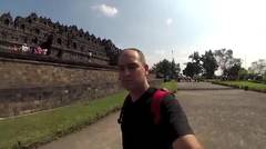 Jalan-jalan ke Borobudur (jogja) -  Traveling with Mark 8