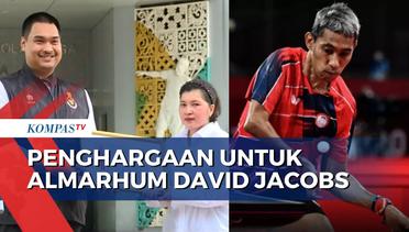 Penghargaan untuk Almarhum David Jacobs, Atlet Para Tenis Meja Indonesia