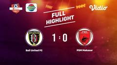 Bali United FC vs PSM Makasar Full Highlight | Shopee Liga 1