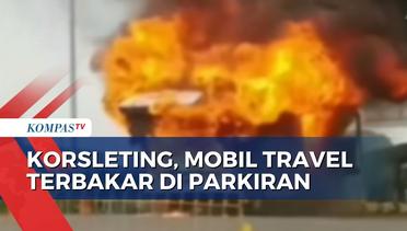 Mobil Travel Jurusan Subang-Bekasi Tiba-TibaTerbakar, Begini Kronologinya!