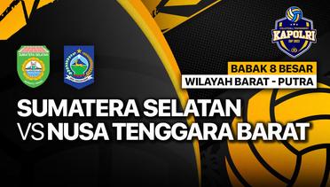 Full Match | Putra: Sumatera Selatan vs Nusa Tenggara Barat | Piala Kapolri 2023
