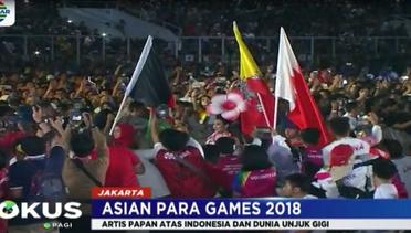 Parade Kesenian Tradisional Meriahkan Penutupan Asian Para Games 2018 - Fokus Pagi