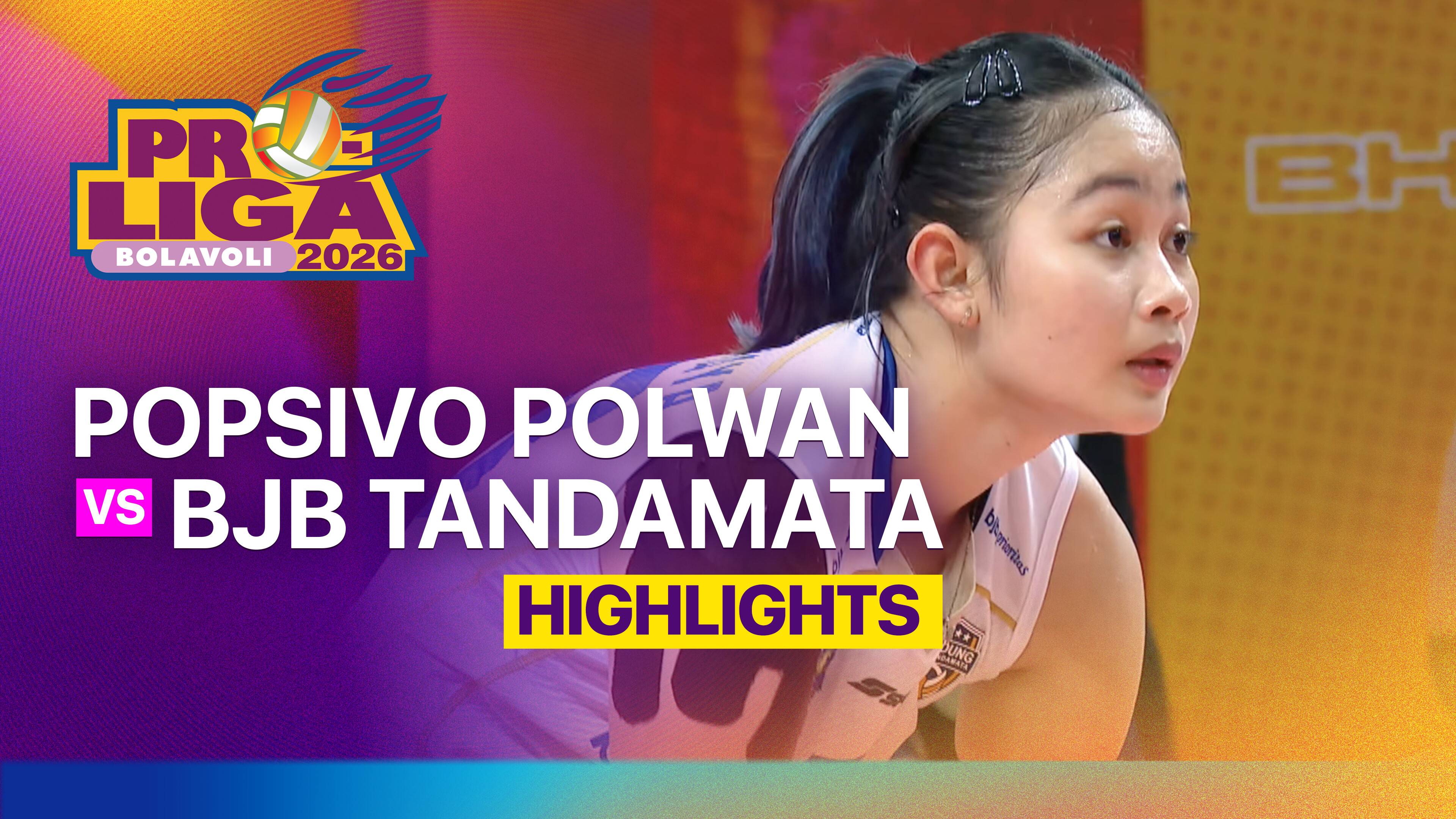 Popsivo Polwan vs Bandung BJB Tandamata