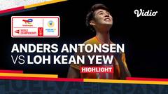 Highlight | Anders Antonsen (DEN) vs Loh Kean Yew (SGP) | TotalEnergies BWF World Championships 2021