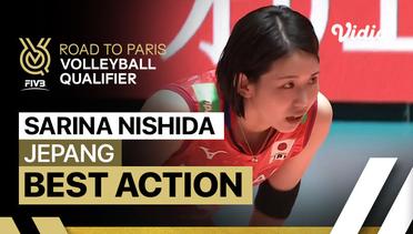 Best Action: Sarina Nishida | Women's FIVB Road to Paris Volleyball Qualifier 2023