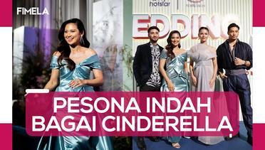 Indah Permatasari Tampil Bagai Cinderella di Premiere Wedding Agreement The Series