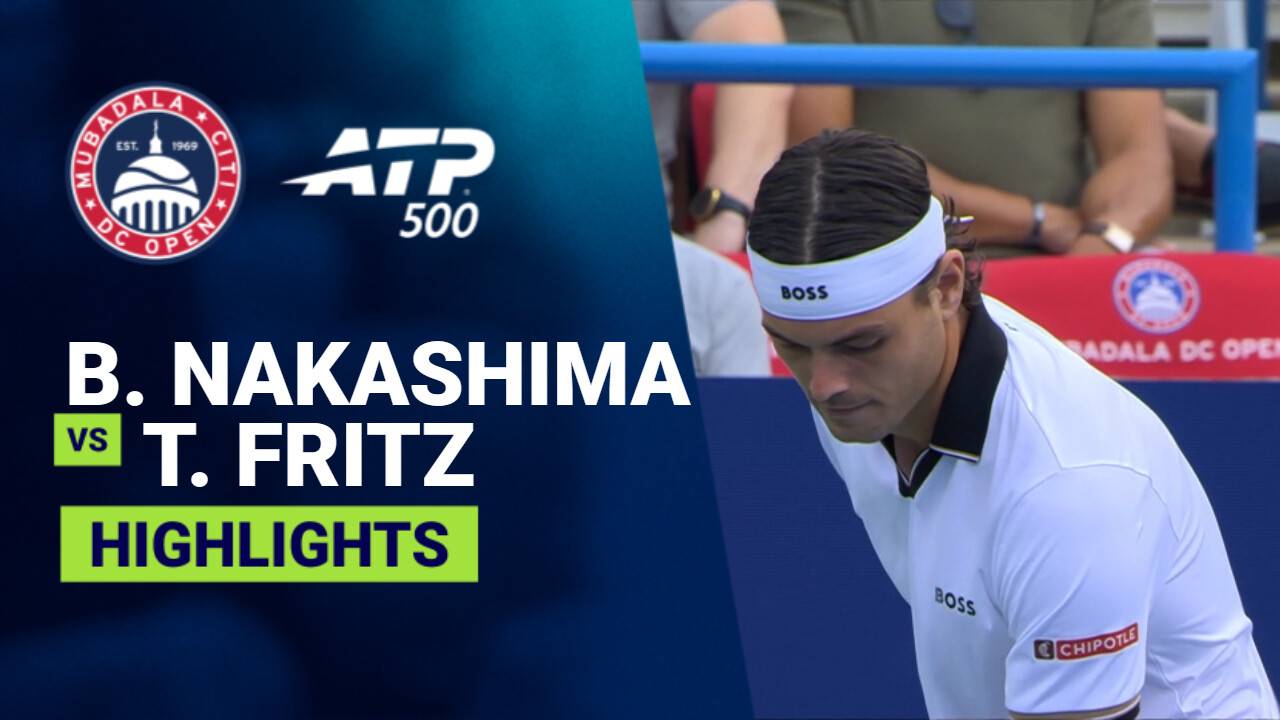 Brandon Nakashima vs Taylor Fritz - Semifinal | ATP 500: Mubadala Citi DC Open 2026