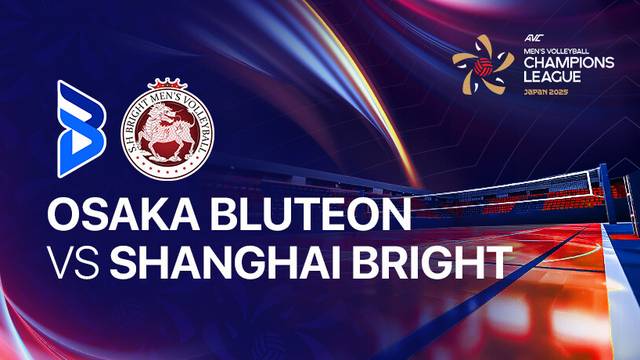 Osaka Bluteon vs Shanghai Bright Men's Volleyball Club - Full Match | AVC Men's Volleyball Champions League