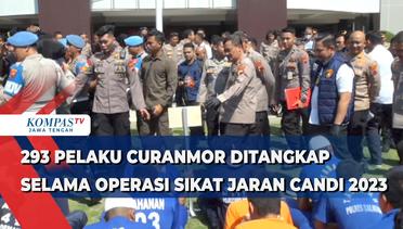 293 Pelaku Curanmor Ditangkap Selama Operasi Sikat Jaran Candi 2023 di Semarang