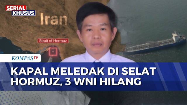 3 ABK WNI Hilang Usai Kapal Tugboat Musaffah 2 Meledak dan Tenggelam di Selat Hormuz