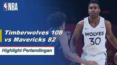 NBA I Cuplikan Pertandingan : Timberwolves 108 vs Mavericks 82 | Summer League 2019