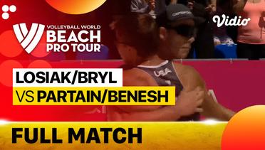 Full Match | Round of 12 -  Court 2: Losiak/Bryl (POL) vs Partain/Benesh (USA) | Beach Pro Tour Elite16 Ostrava, Czech Republic 2023