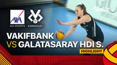 Highlights | Vakifbank vs Galatasaray HDI Si̇gorta | Women's Turkish Volleyball Cup 2022/23