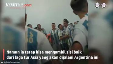 Pelatih Argentina Ungkap Anak Asuhnya Tak Nyaman dengan Tur Asia, Apa Penyebabnya?