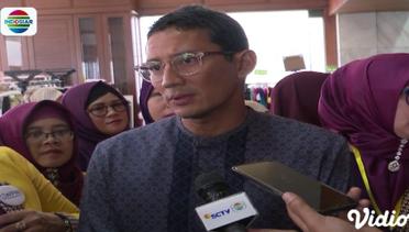 Sandiaga Uno Sarankan Partai Pengusung untuk Tetap Jadi Oposisi - Fokus Pagi